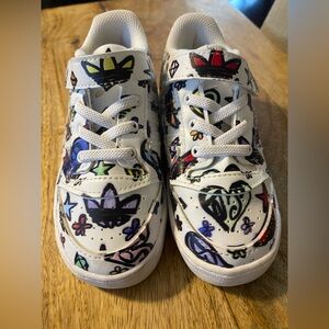 Kids Adidas Jeremy Scott Beverly Hills Paris New York Size 9 GUC